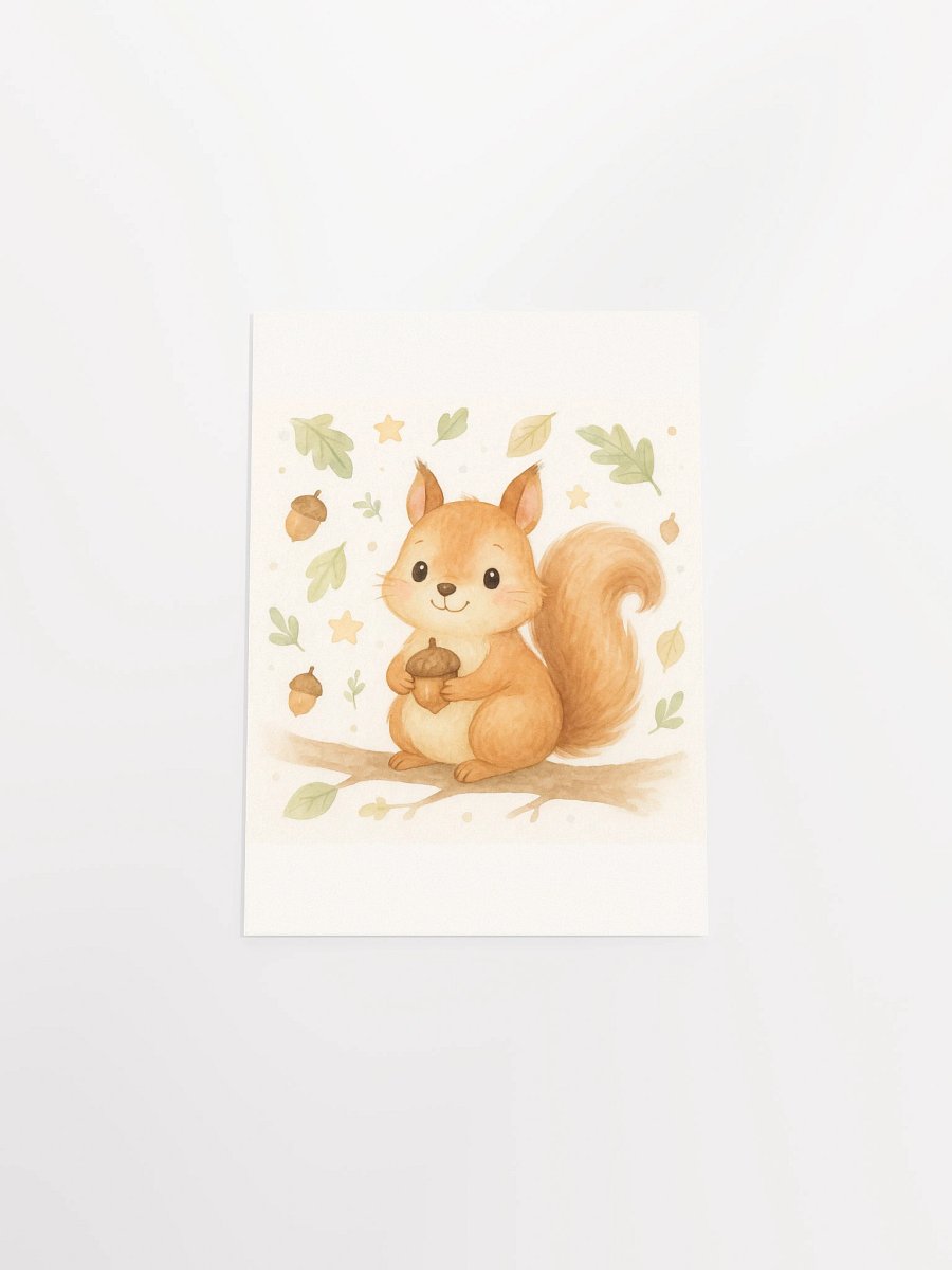 Whimsical Squirrel Delight Poster product image (47)