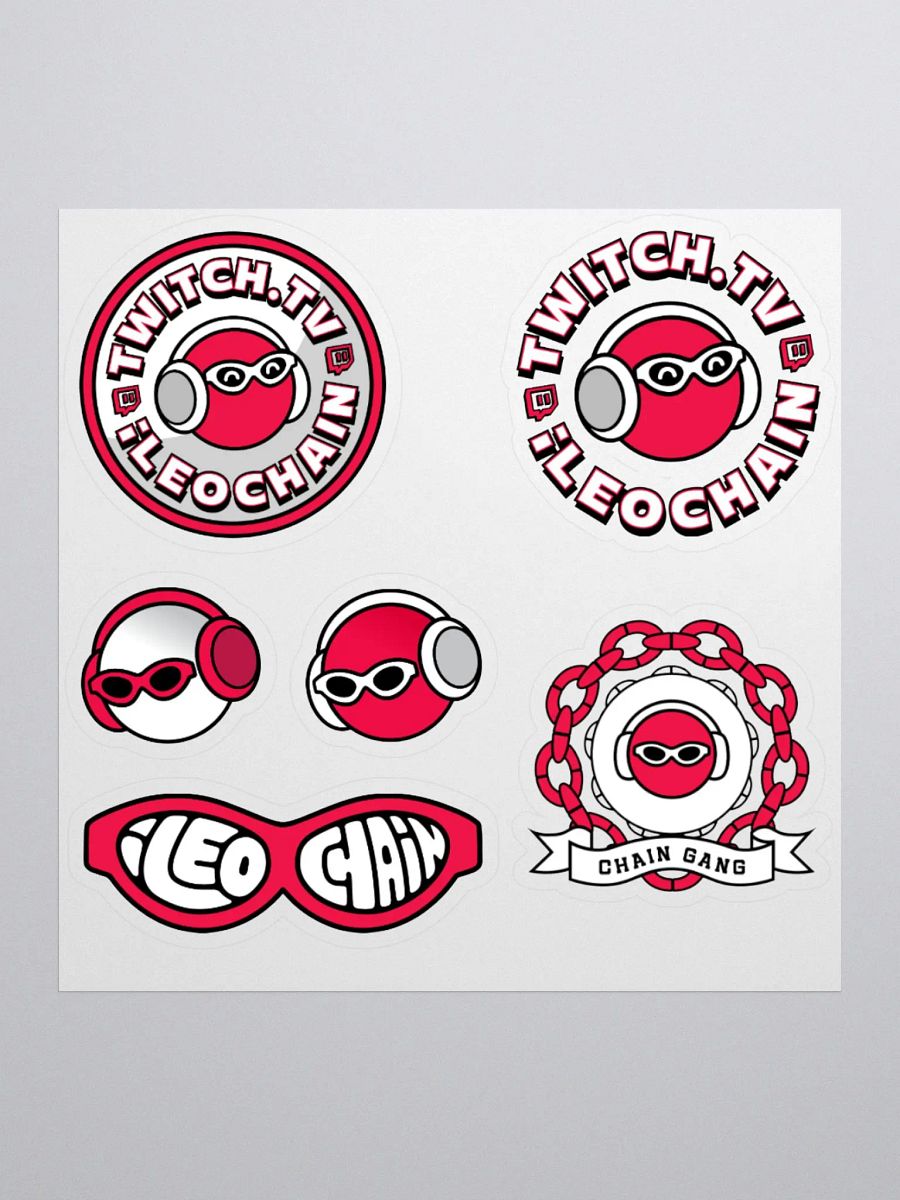Twitch Supporter iLeoChain Sticker Pack product image (1)