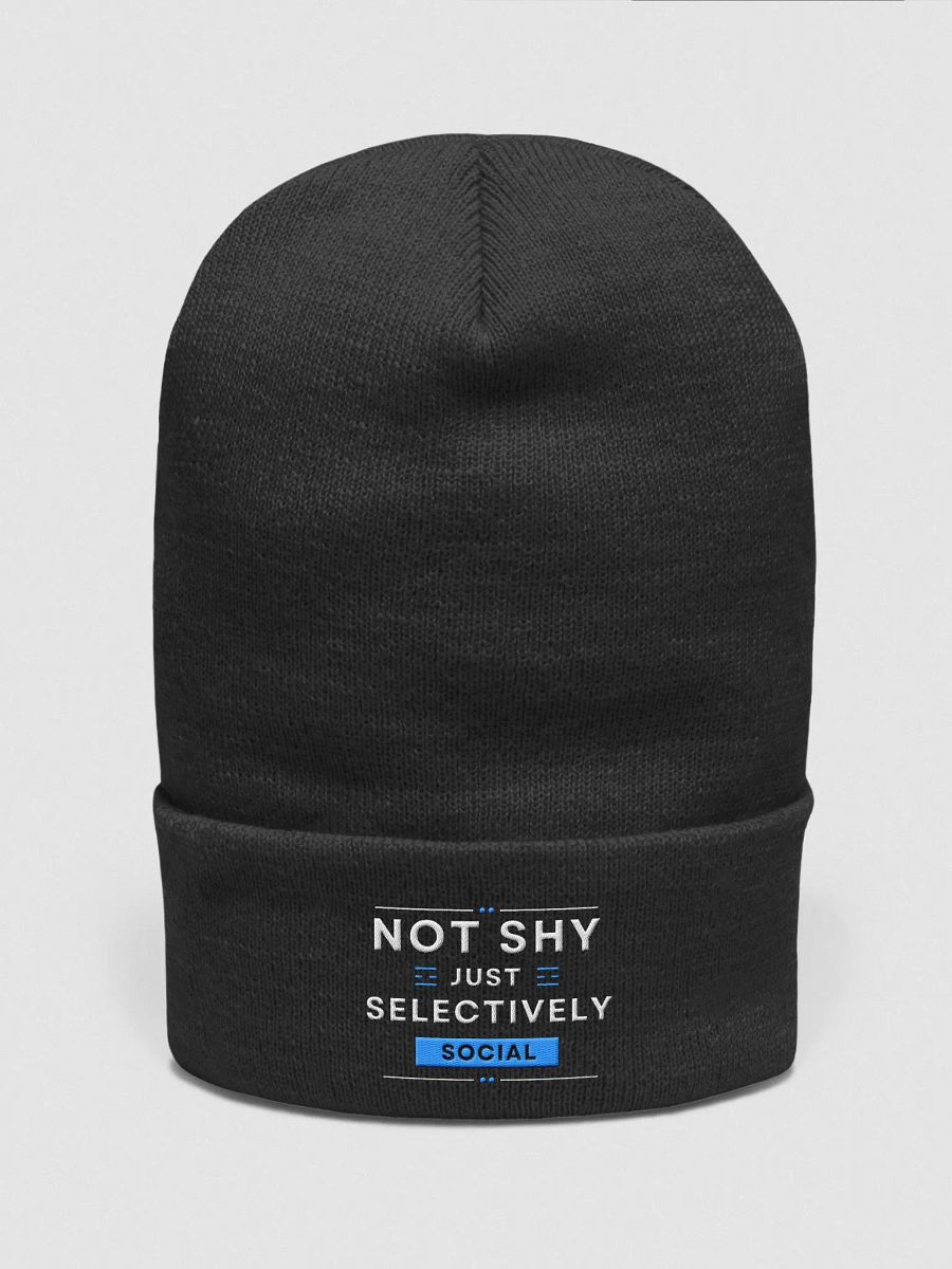 Not Shy Cuffed Beanie product image (3)