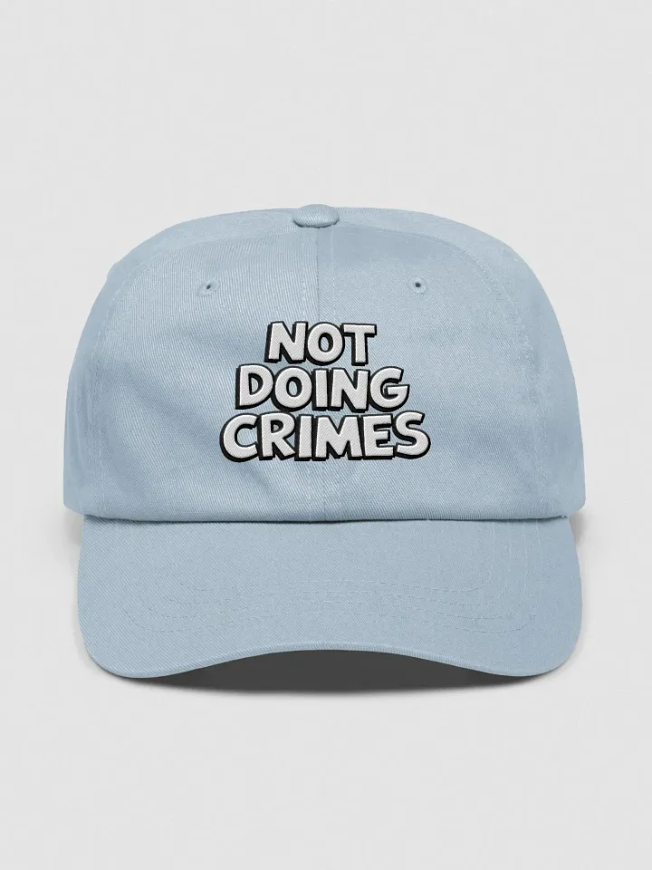 Not Doing Crimes Cap product image (1)
