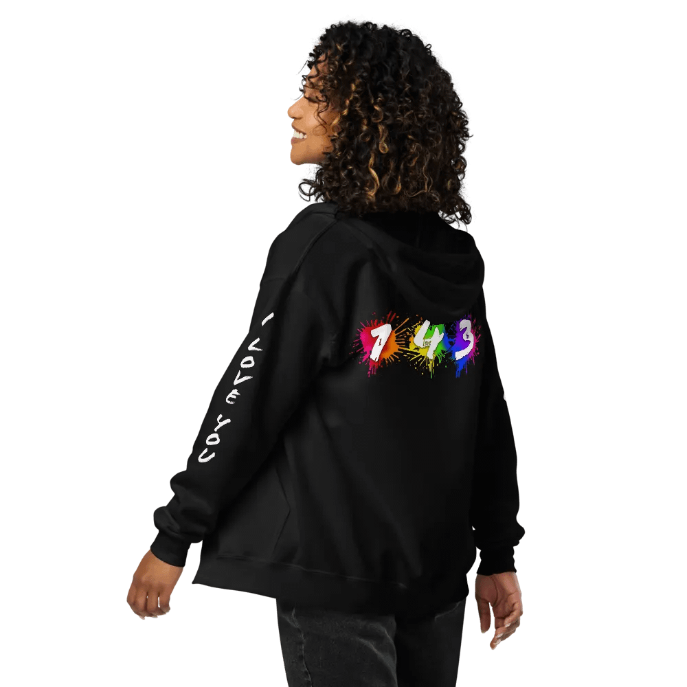 1 4 3 Zip Hoodie product image (1)