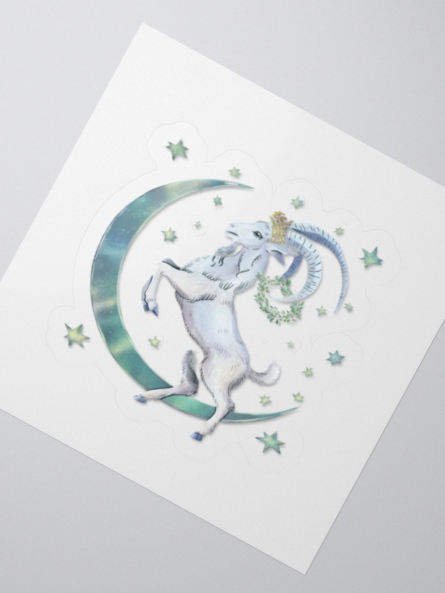 Capricorn Celestial Goat Sticker product image (4)