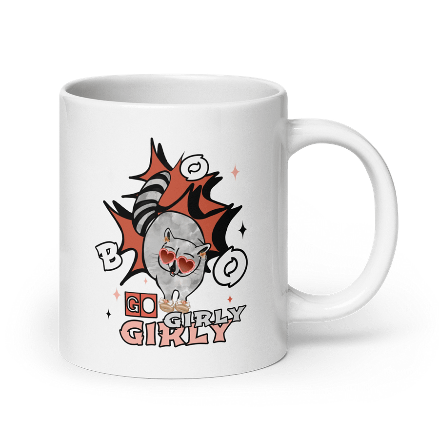 Girly Goth Raccoon Mug product image (7)