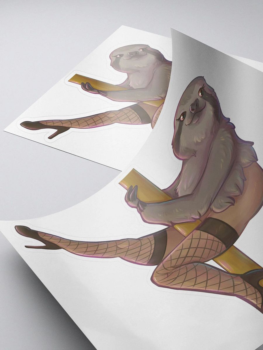 Lusty Sloth Sticker product image (5)