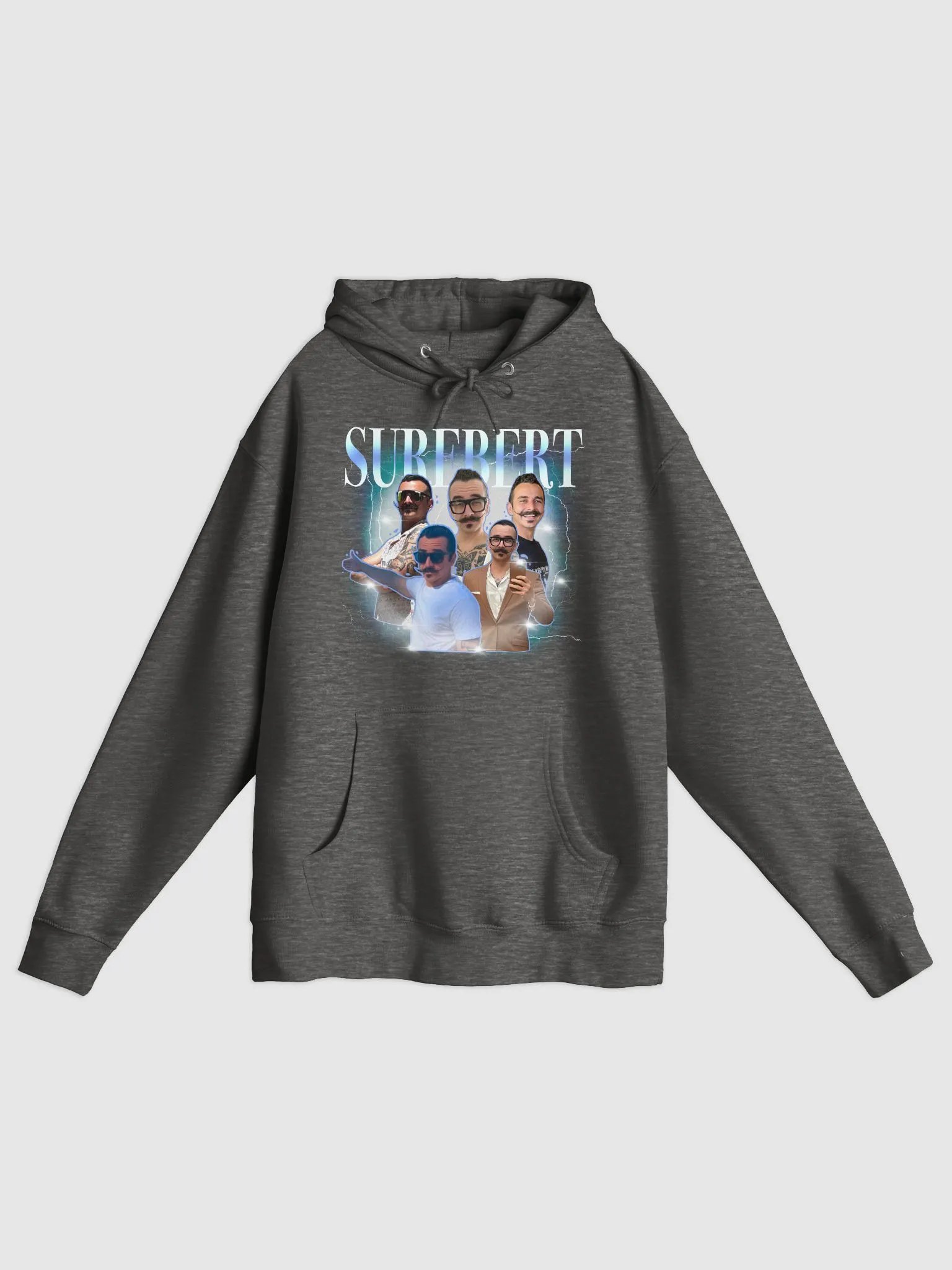 SUREBERT Mustache Mania Hoodie product image (1)