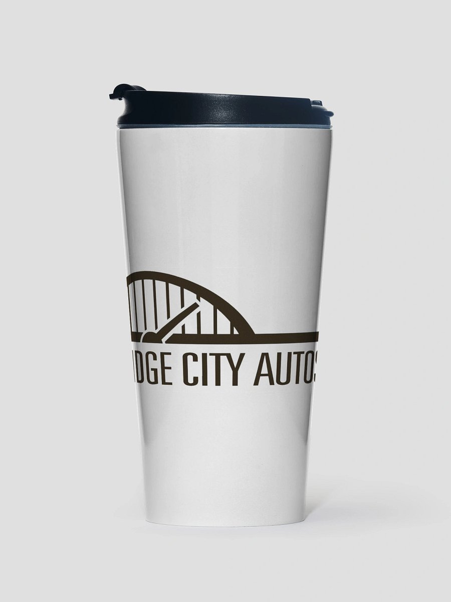 Stainless Steel travel mug BCA logo black product image (1)