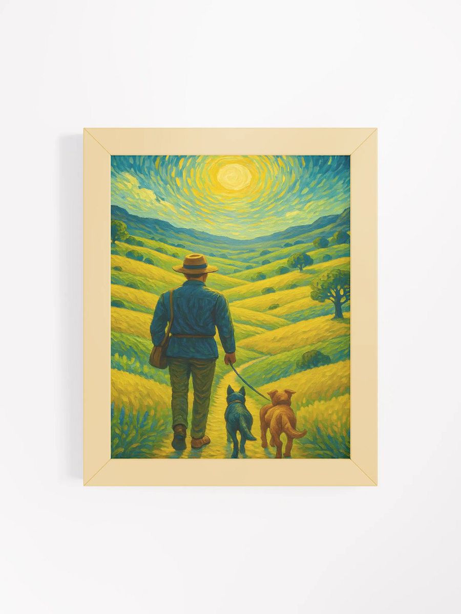 Swirling Sun Stroll Poster product image (43)