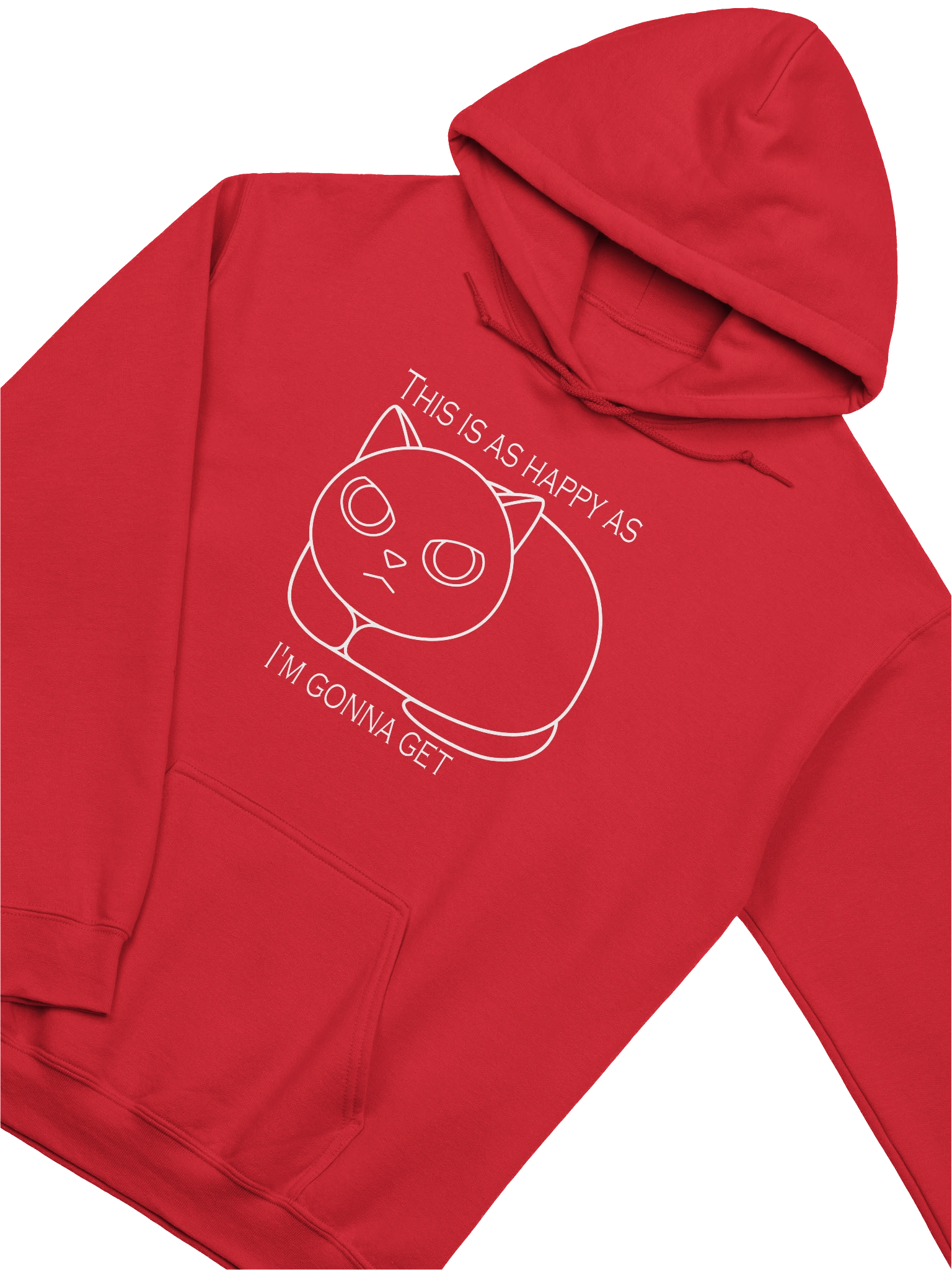 Happy Grumpy Cat - Unisex Adult Hoodie product image (18)