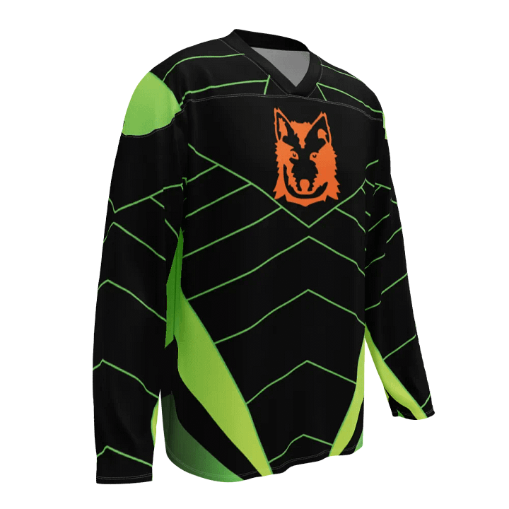 Eco-Friendly Wolf Spirit Hockey Jersey product image (1)
