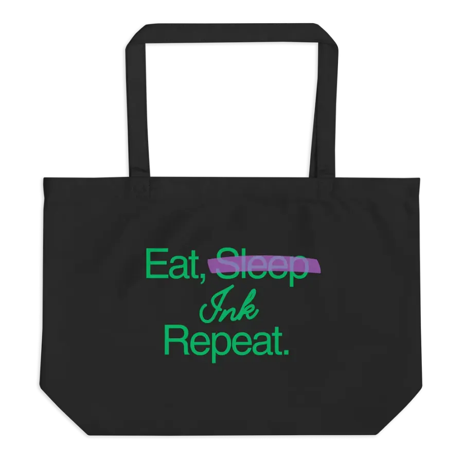 "Eat Ink Repeat" Tote Bag product image (1)