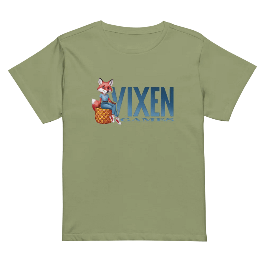 Vixen Games Pineapple Cushion Vixen short waist T-shirt product image (47)