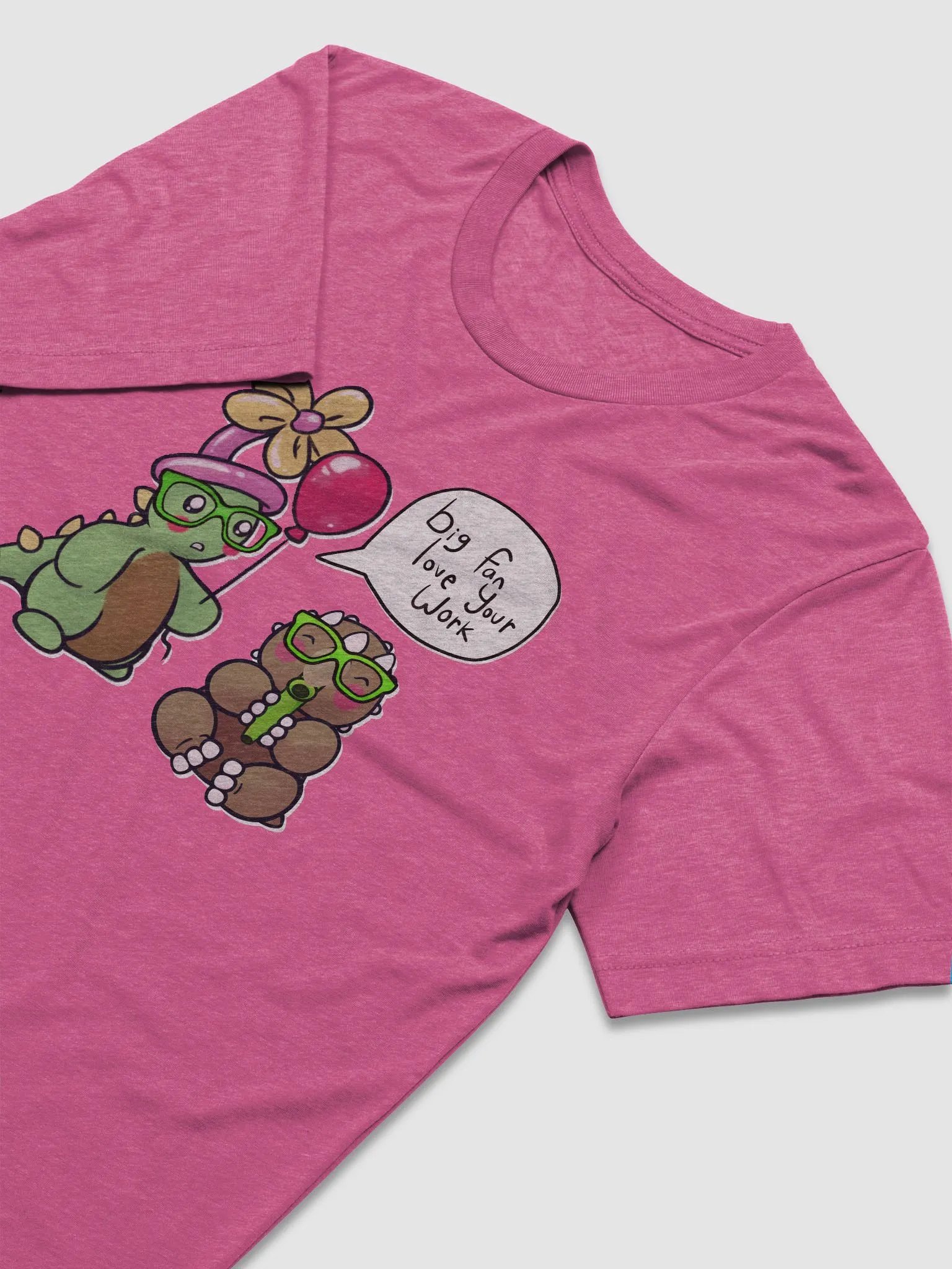 Big fan, love your work tri-blend tee product image (25)