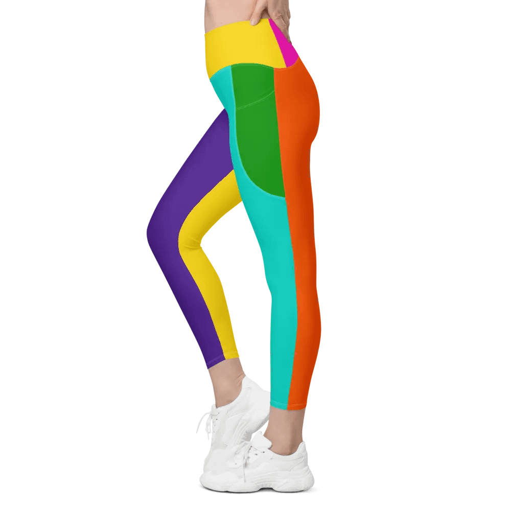 School of Chaos Colourblock Leggings product image (6)