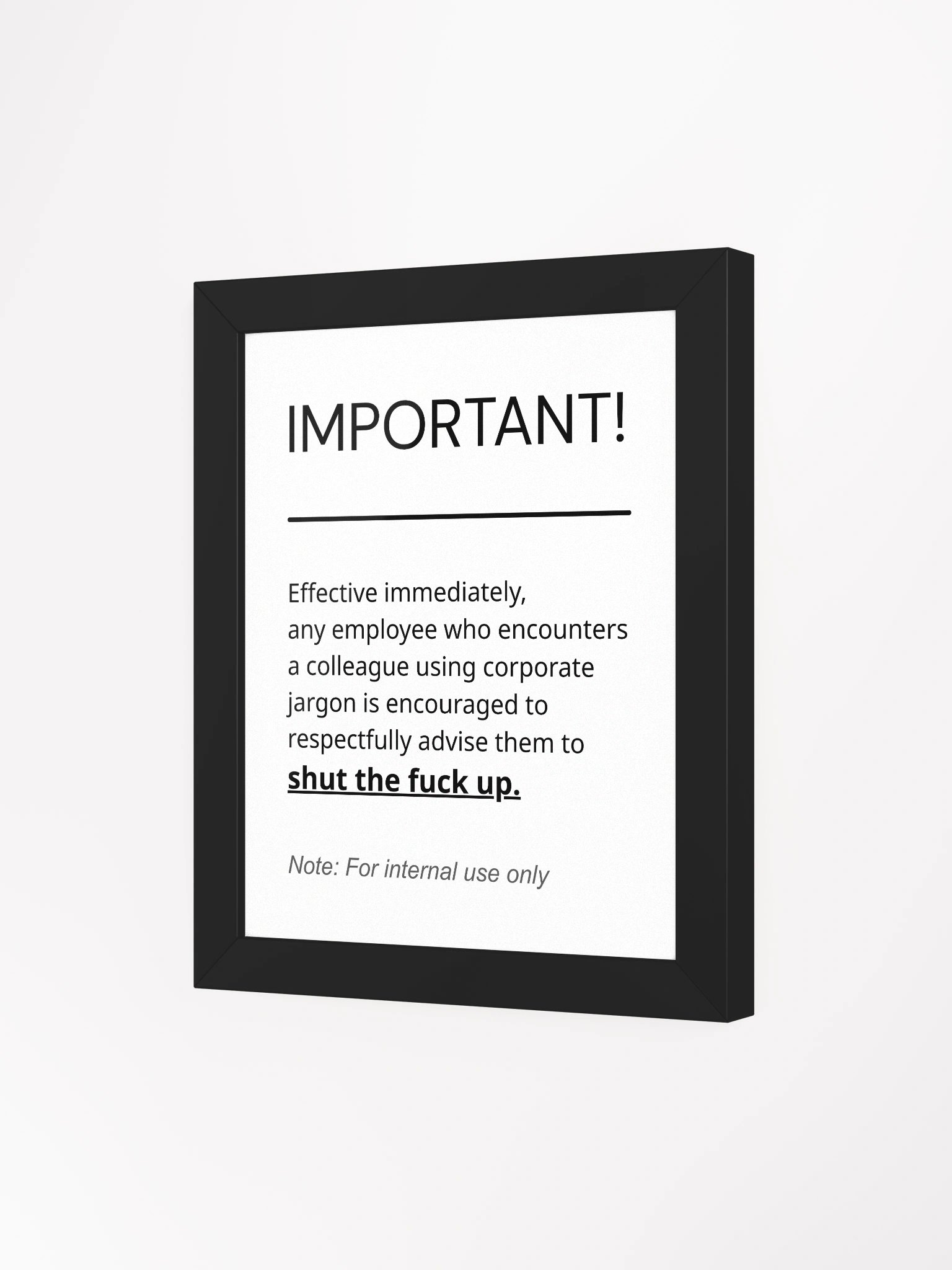 HR Memo Framed Wall Art product image (8)