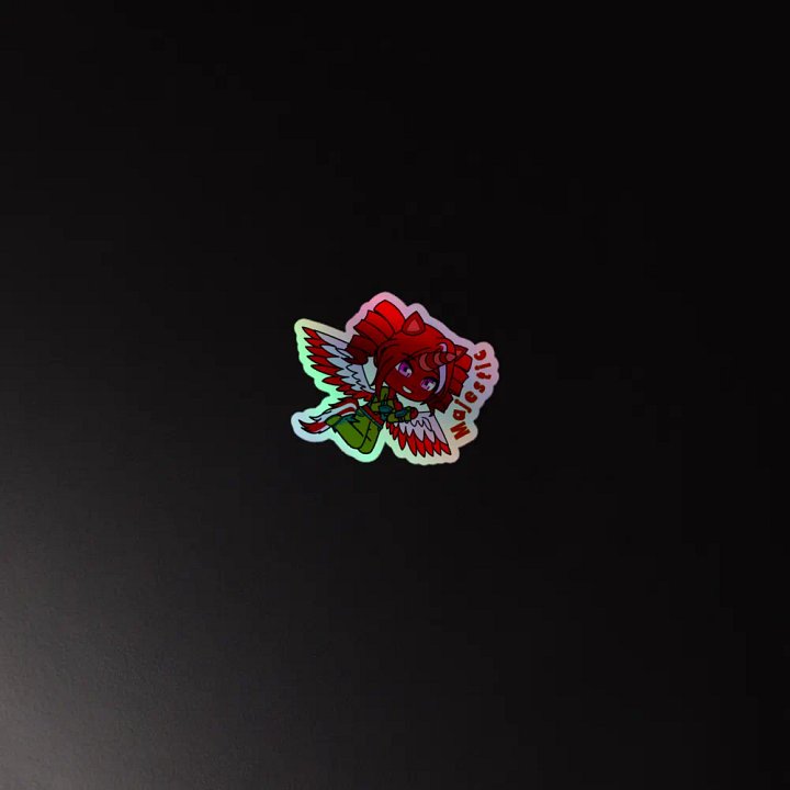 Majestic - Shadow Unicorns - rainbow sticker product image (2)