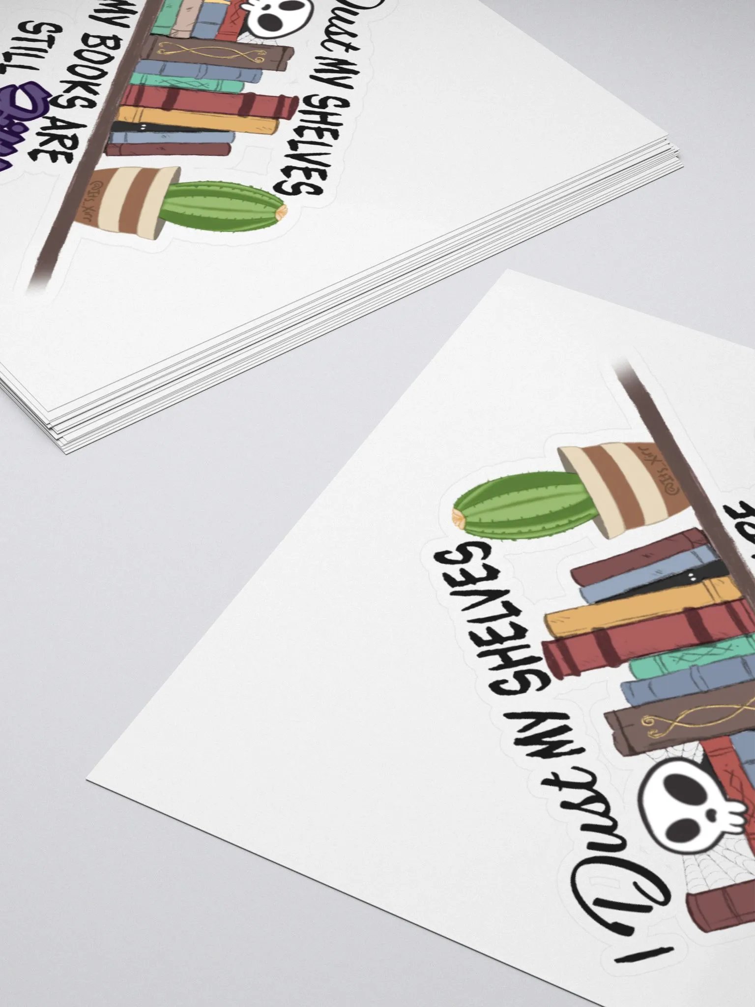 #Booktok - Dusty Shelves Sticker product image (10)