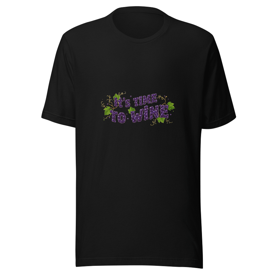 Time to Wine - Grapevine Elegance Unisex T-Shirt product image (1)