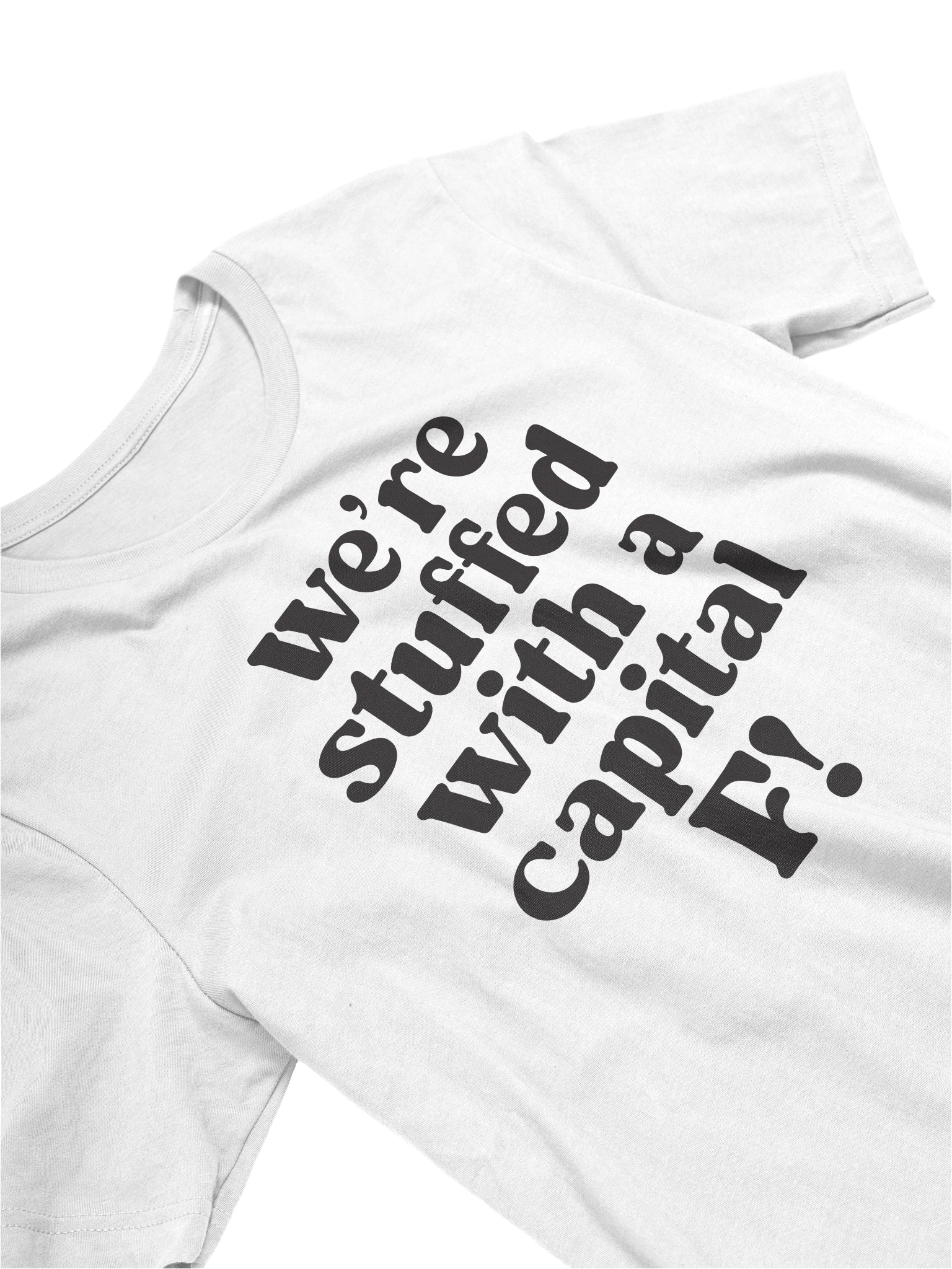 We’re stuffed with a capital F! Tee product image (3)