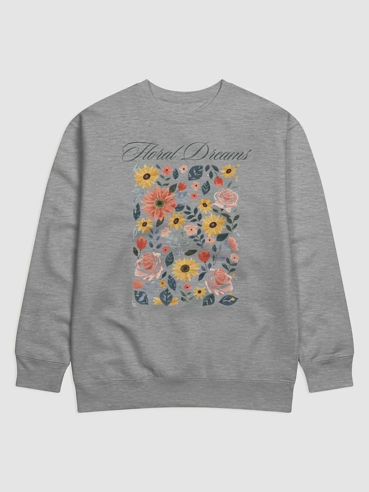Floral Dreams Cursive Sweatshirt product image (3)
