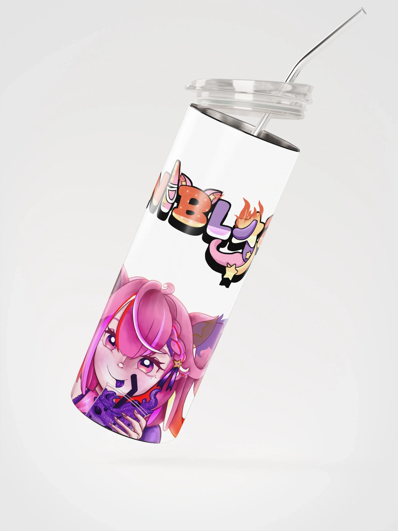 Cinniblaze Boba Tumbler product image (2)