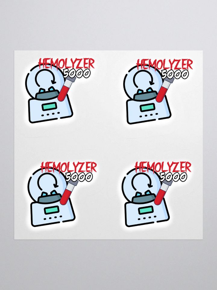 "Hemolyzer 5000" Centrifuge Sticker product image (1)