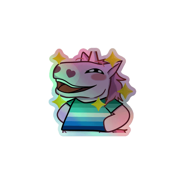 GAY Pride Holographic Sticker product image (1)