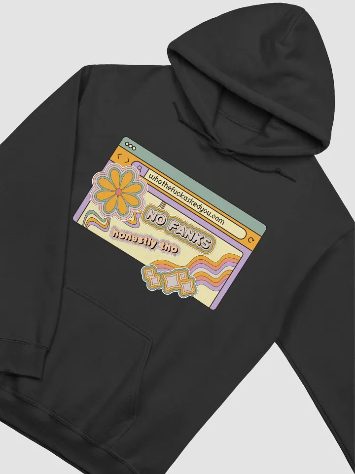 WHOTFASKEDYOU.COM classic hoodie product image (2)