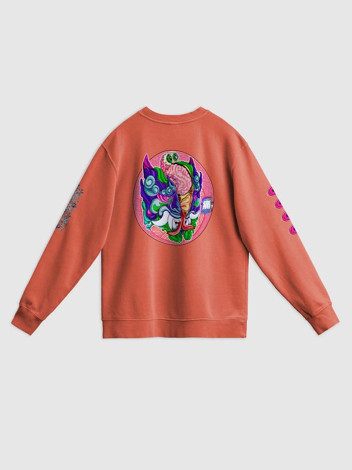 Yokai Migraine: Independent Trading Co. Unisex Midweight Pigment Dyed Sweatshirt product image (2)