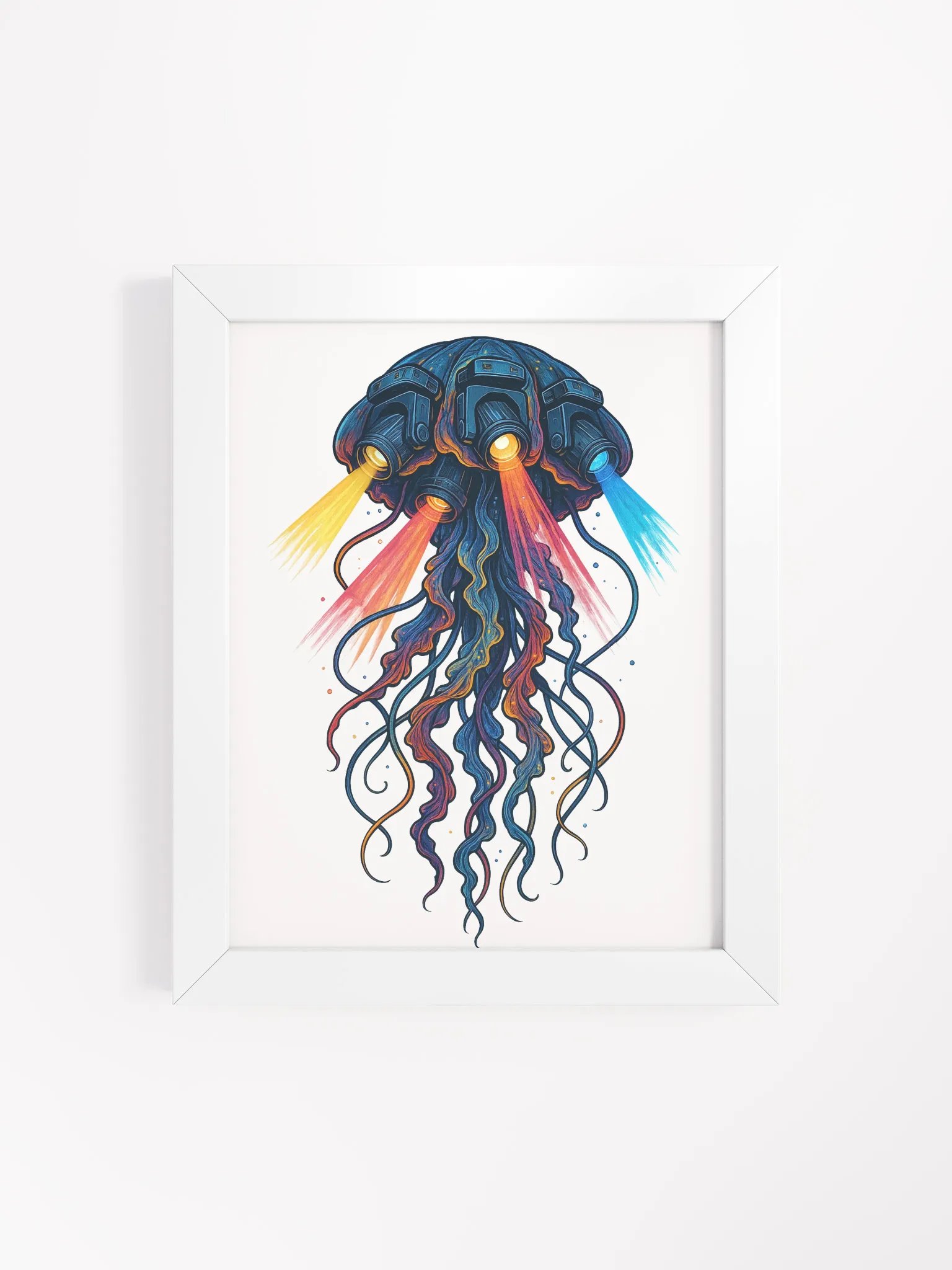 Theatrically Jerry: "Jelly Mover" Moving Head Jelly Fish Fine Art product image (30)