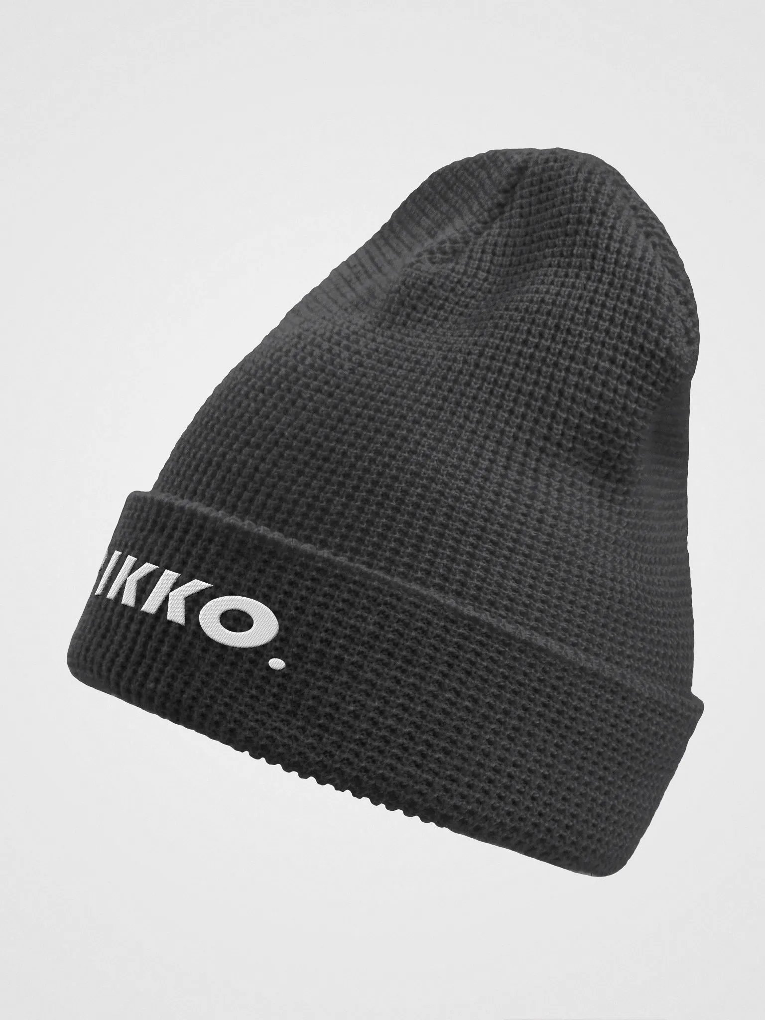 TRIKKO THUNHO Waffle-Knit Beanie product image (2)
