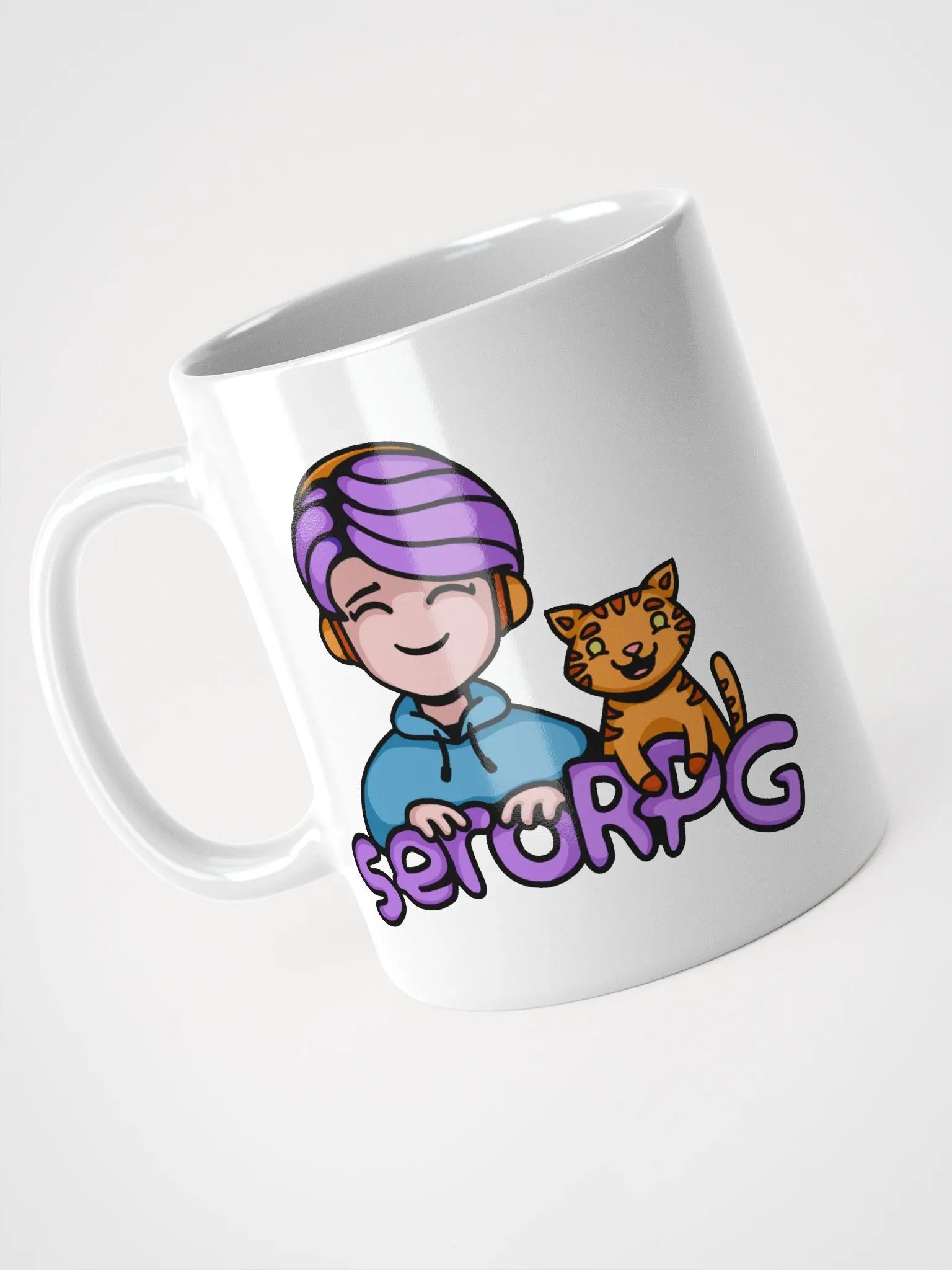 White Glossy Mug 11oz product image (3)