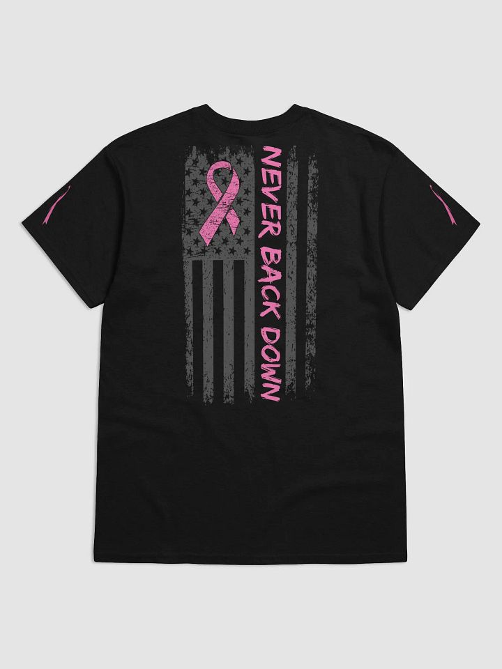 Never Back Down Breast Cancer Awareness T-Shirt product image (8)