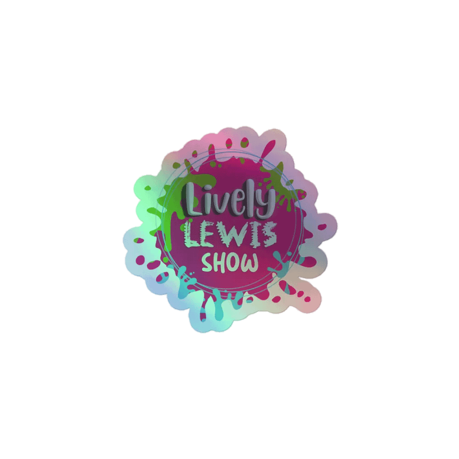 Lively Lewis Show Holographic Sticker product image (1)