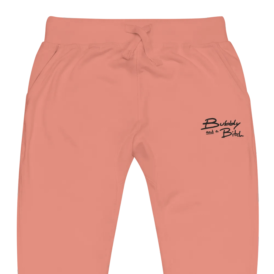 Bubbly and a B*tch embroidered fleece sweatpants product image (5)