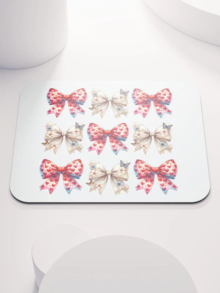 Spring Bows Heart Harmony Mouse Pad product image (2)