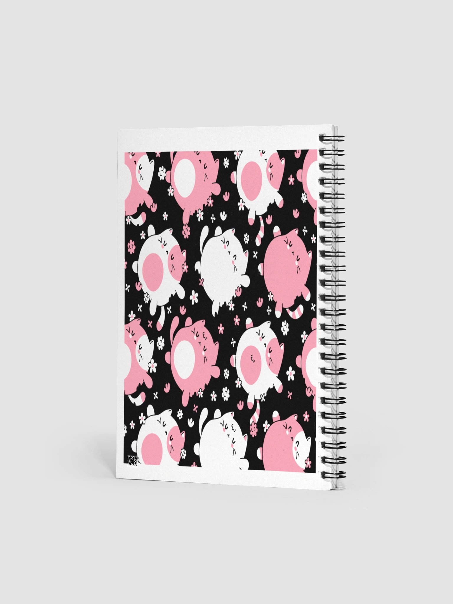 Whimsical Cat Chaos Spiral Notebook product image (2)