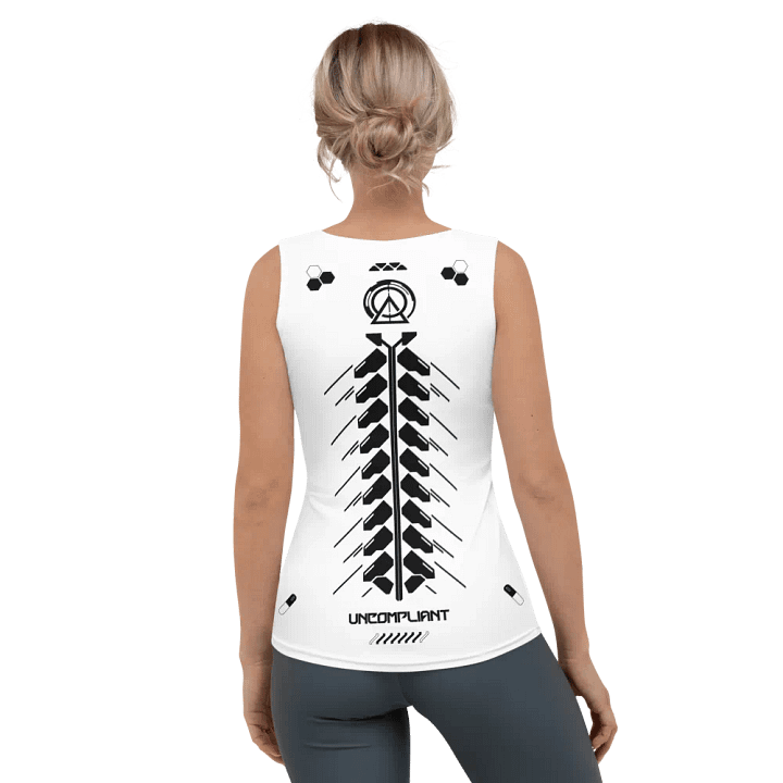 The Statement Women's Tank Top - White product image (2)