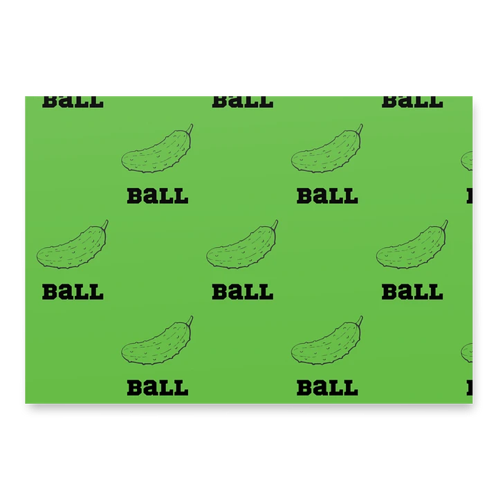 Pickleball Wrapping Paper product image (1)