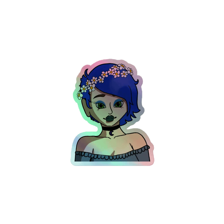 flower crown sticker product image (1)