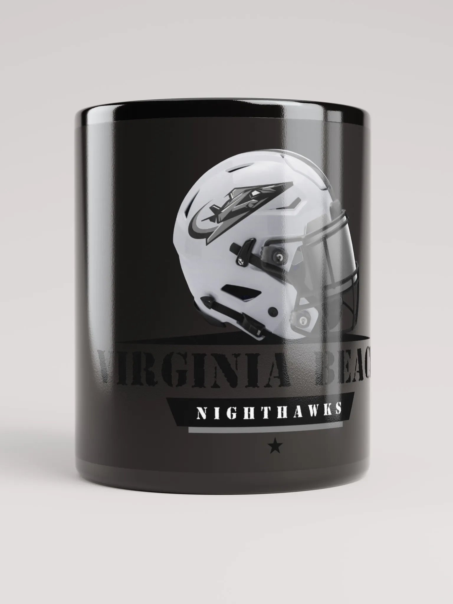 Virginia Beach Nighthawks Black Mug product image (1)