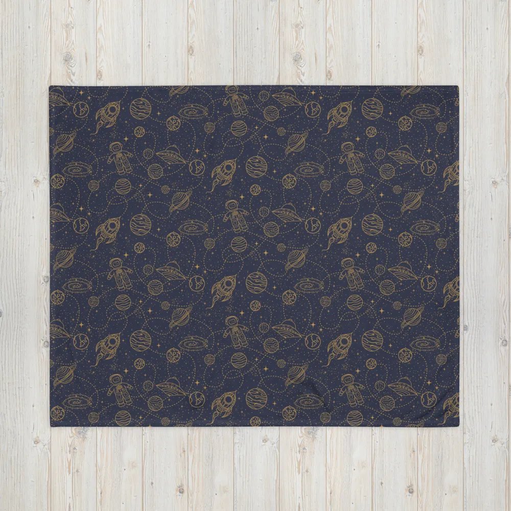 Explore The Universe Throw Blanket product image (4)