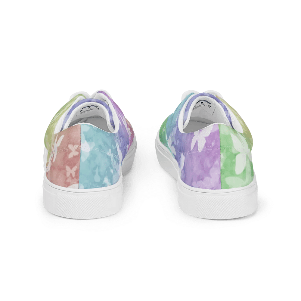 butterfly rainbow frost canvas shoes (womens) product image (4)