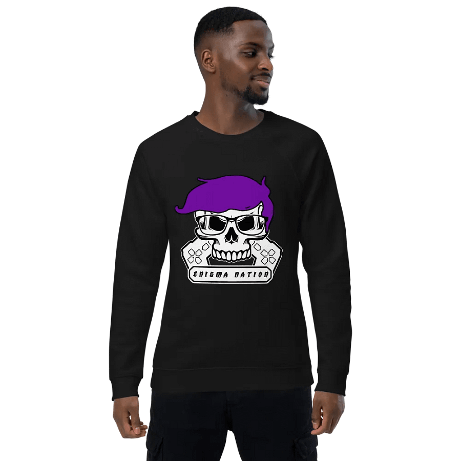 Enigma Nation SOL'S Unisex Organic Raglan Sweatshirt product image (2)
