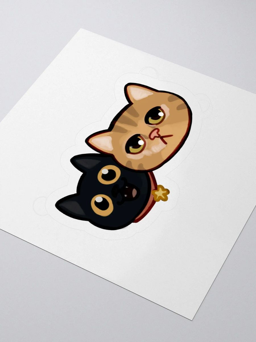 Straw Cat & Tao Purrfect Duo Sticker product image (3)