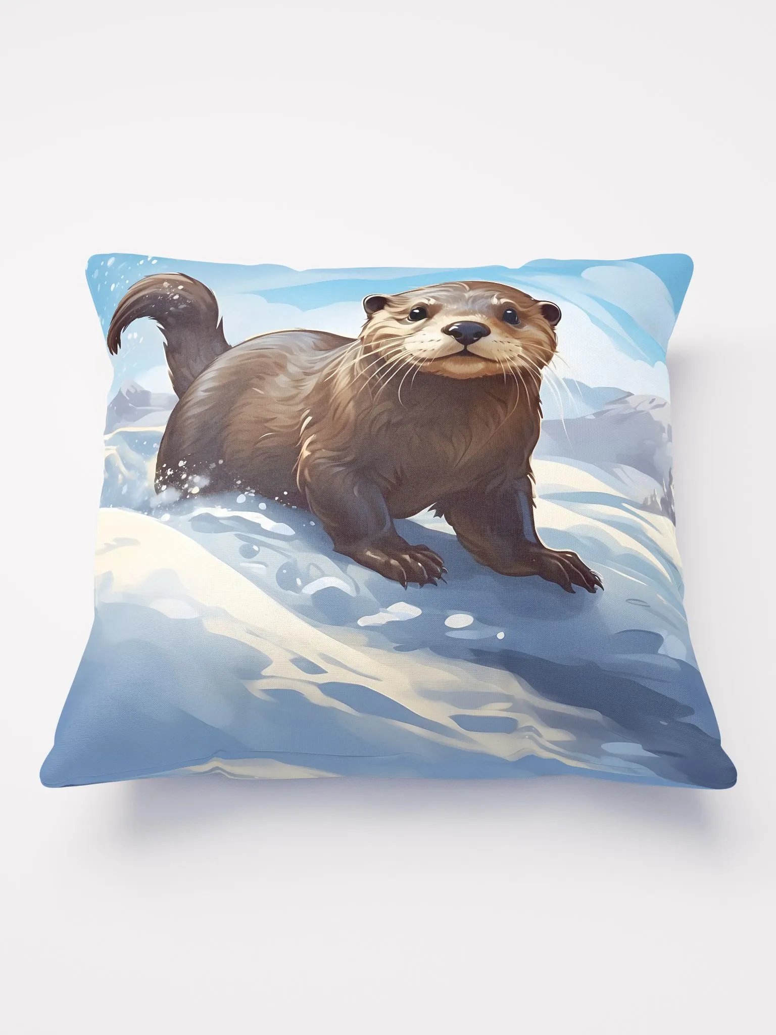 Otter on Snowy Banks product image (1)