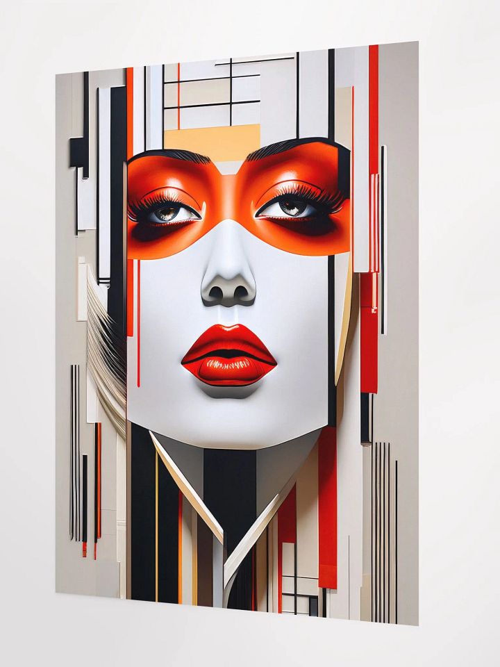 Beauty Mask Poster - Medium Size 18x24 Inches product image (2)