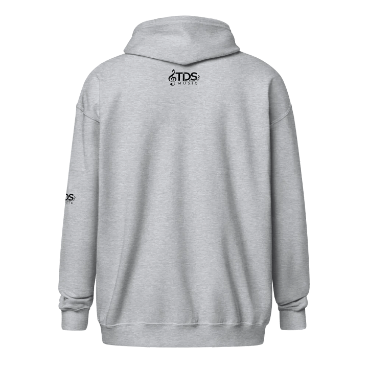 TDS Music Unisex Heavy Blend Zip Hoodie - Music Note Design product image (2)