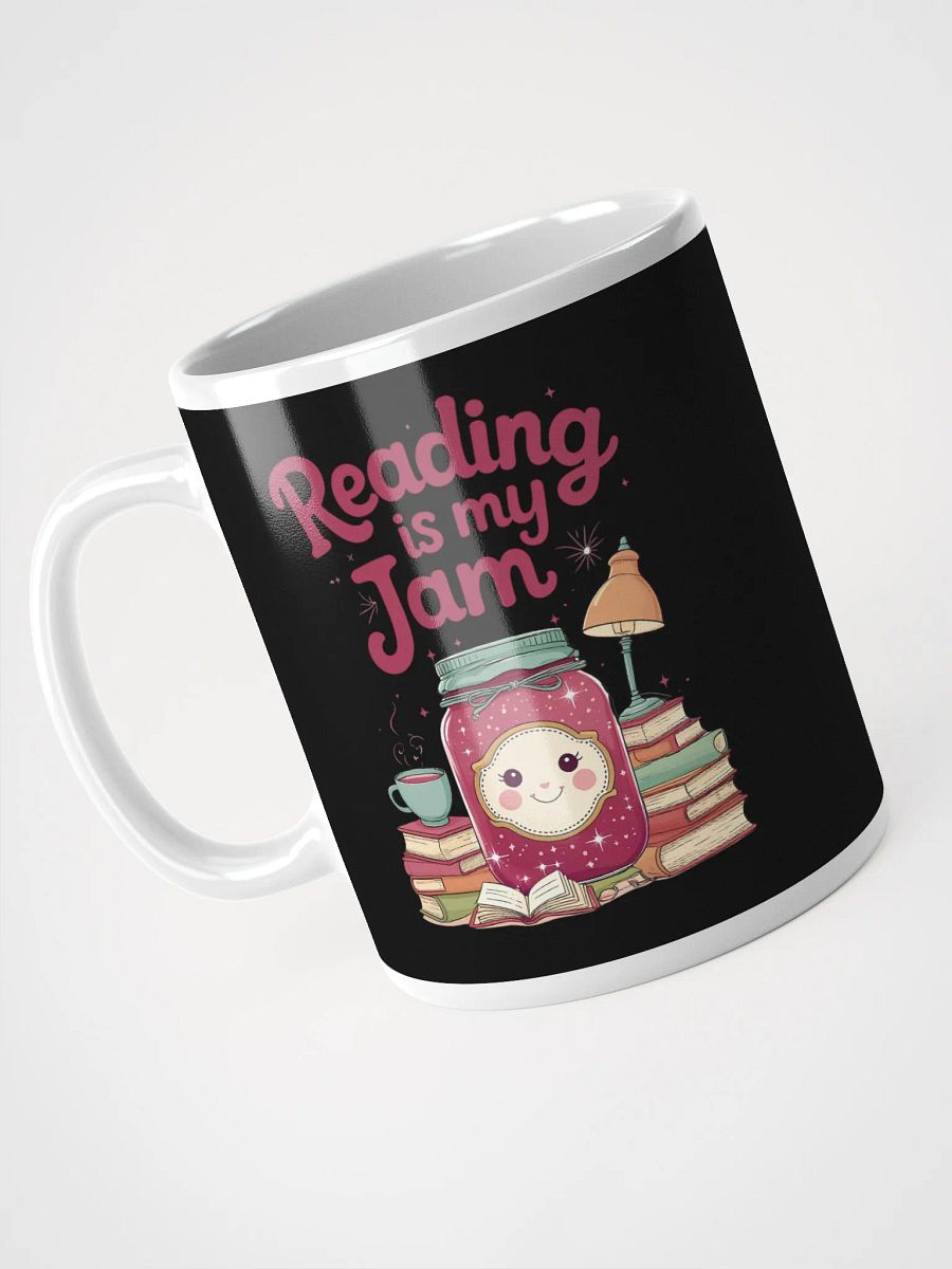 Reading Is My Jam – Cute Book Lover Mug for Readers and Bibliophiles product image (3)