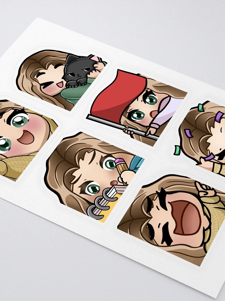 Emote Sticker Sheet product image (2)