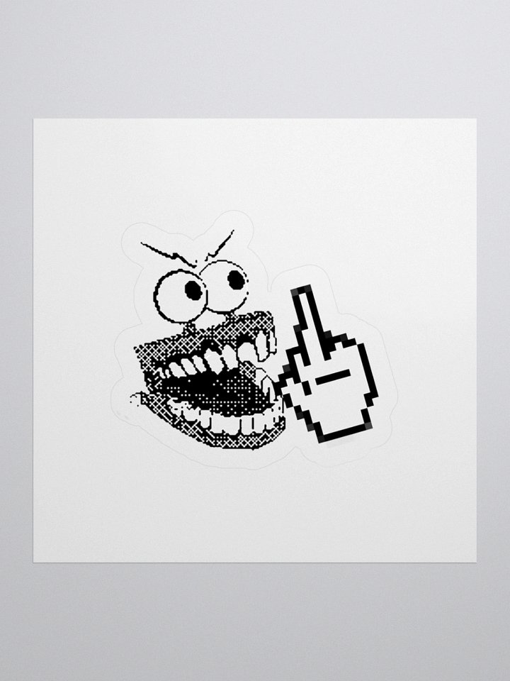 Iconic Teeth Sticker product image (2)